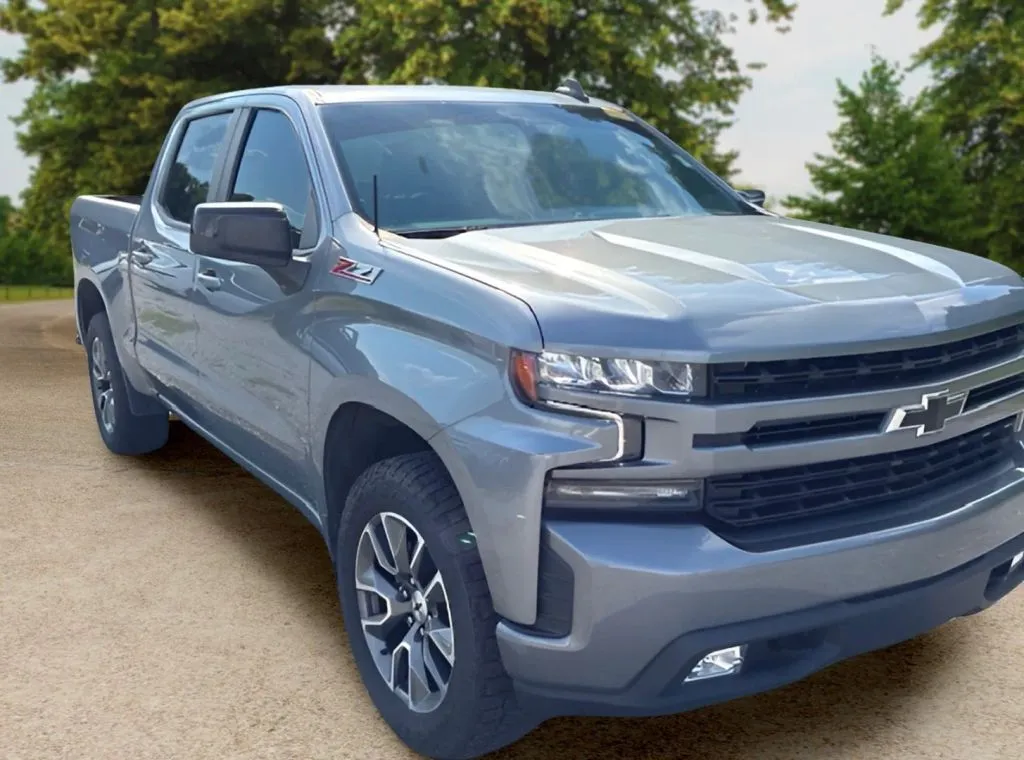 Gray 2019 Chevrolet Silverado 1500 Crew Cab RST Pickup 4D 5 3/4 ft for sale in Candler, NC
