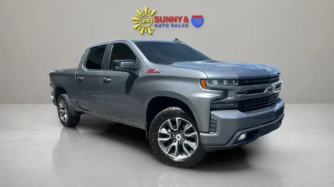 Gray 2019 Chevrolet Silverado 1500 Crew Cab RST Pickup 4D 5 3/4 ft for sale in Candler, NC