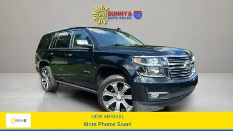 Black 2017 Chevrolet Tahoe Premier Sport Utility 4D for sale in Candler, NC
