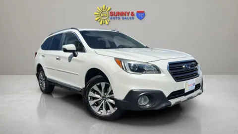 White 2017 Subaru Outback 3.6R Touring Wagon 4D for sale in Candler, NC