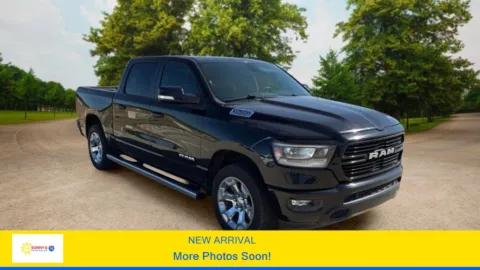 Black 2019 Ram 1500 Crew Cab Big Horn Pickup 4D 5 1/2 ft for sale in Candler, NC