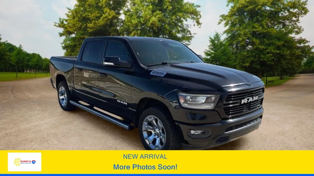 Black 2019 Ram 1500 Crew Cab Big Horn Pickup 4D 5 1/2 ft for sale in Candler, NC