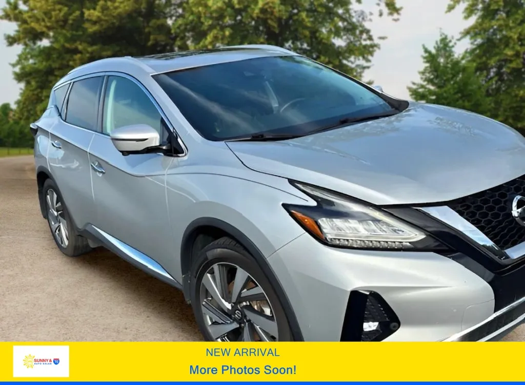 Silver 2019 Nissan Murano SL Sport Utility 4D for sale in Candler, NC