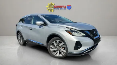 Silver 2019 Nissan Murano SL Sport Utility 4D for sale in Candler, NC