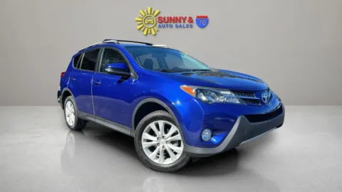 Blue 2015 Toyota RAV4 Limited Sport Utility 4D for sale in Candler, NC