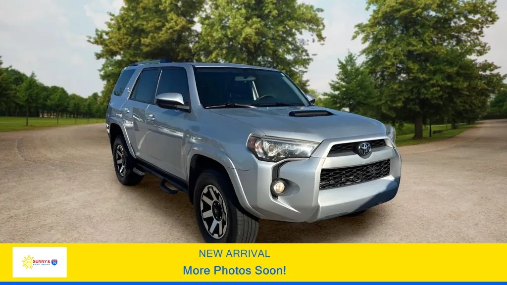 Silver 2017 Toyota 4Runner TRD Off-Road Sport Utility 4D for sale in Candler, NC