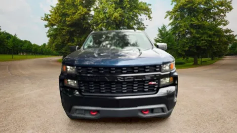 Another view of 2021 Chevrolet Silverado 1500 Crew Cab Custom Trail Boss Pickup 4D 5 3/4 ft for sale in Candler, NC at Sunny and 70 Auto Sales