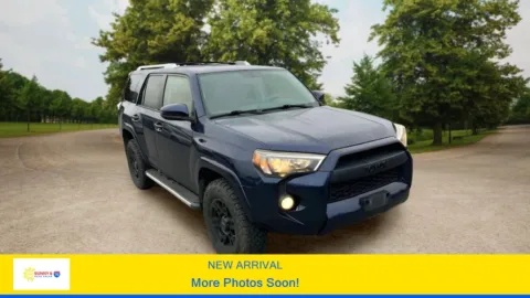 Blue 2018 Toyota 4Runner SR5 Sport Utility 4D for sale in Candler, NC