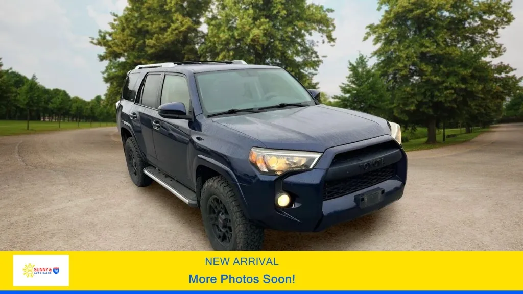 Blue 2018 Toyota 4Runner SR5 Sport Utility 4D for sale in Candler, NC