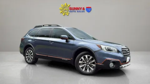 Blue 2017 Subaru Outback 2.5i Limited Wagon 4D for sale in Candler, NC