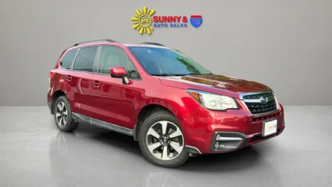 Red 2018 Subaru Forester 2.5i Premium Sport Utility 4D for sale in Candler, NC