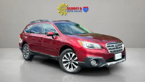 Red 2017 Subaru Outback 2.5i Limited Wagon 4D for sale in Candler, NC