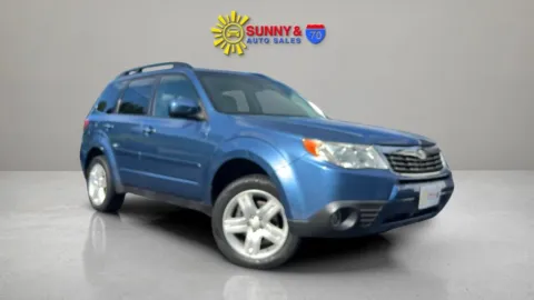 Blue 2010 Subaru Forester 2.5X Limited Sport Utility 4D for sale in Candler, NC