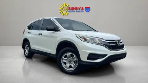White 2016 Honda CR-V LX Sport Utility 4D for sale in Candler, NC