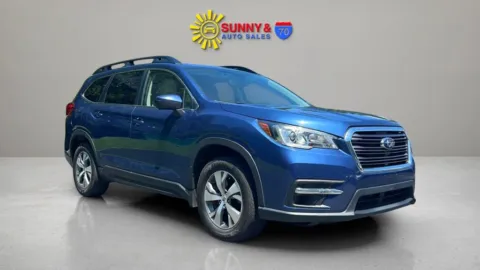 Blue 2019 Subaru Ascent Premium Sport Utility 4D for sale in Candler, NC