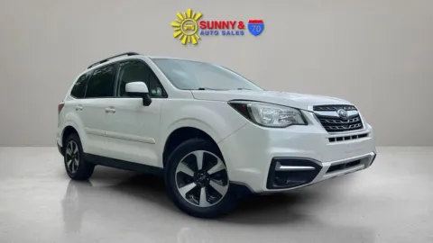 White 2017 Subaru Forester 2.5i Premium Sport Utility 4D for sale in Candler, NC