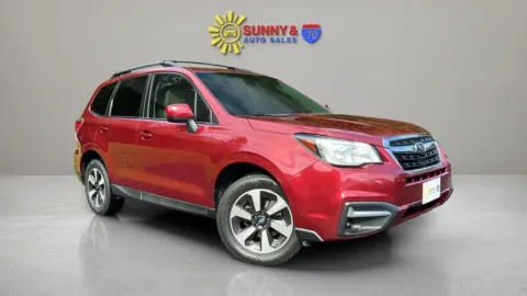 Red 2018 Subaru Forester 2.5i Premium Sport Utility 4D for sale in Candler, NC