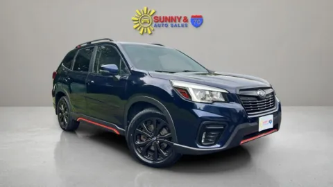 Blue 2019 Subaru Forester Sport SUV 4D for sale in Candler, NC