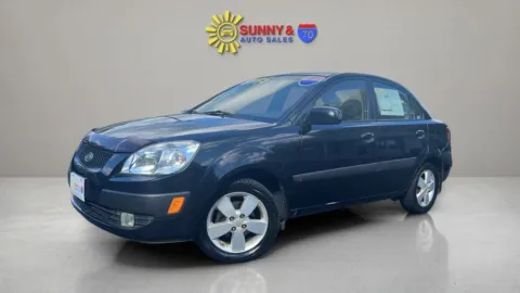 Another view of 2008 Kia Rio SX Sedan 4D for sale in Candler, NC at Sunny and 70 Auto Sales