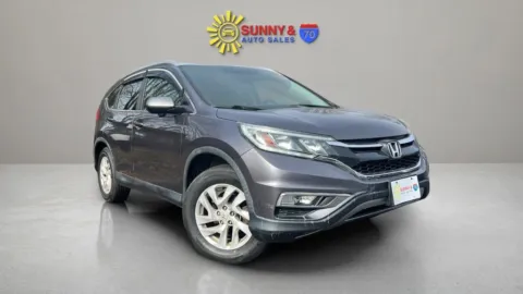 Gray 2015 Honda CR-V EX-L Sport Utility 4D for sale in Candler, NC