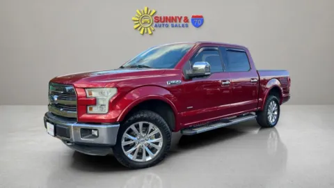 Another view of 2016 Ford F-150 SuperCrew Cab Lariat Pickup 4D 5 1/2 ft for sale in Candler, NC at Sunny and 70 Auto Sales