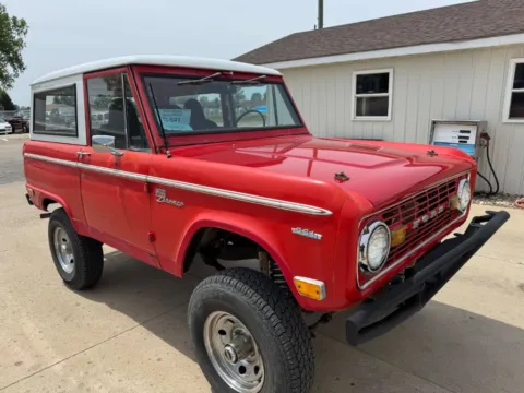 Red 1969 Ford Bronco for sale in Brookings, SD