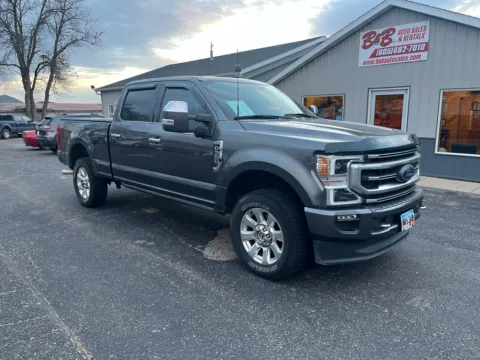 Gray 2020 Ford F-350 Platinum for sale in Brookings, SD