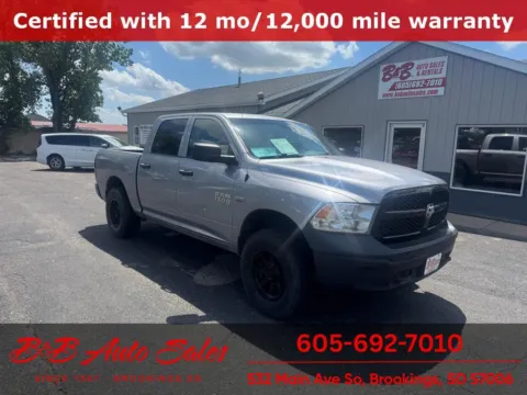 Silver 2019 Ram 1500 Classic Tradesman for sale in Brookings, SD