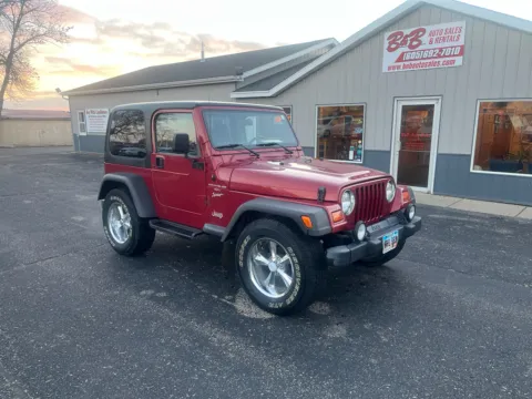 Red 1999 Jeep Wrangler Sport for sale in Brookings, SD