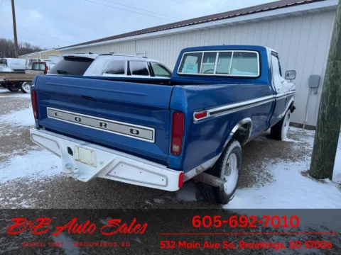 Another view of 1977 Ford F-150 for sale in Brookings, SD at B & B Auto Sales