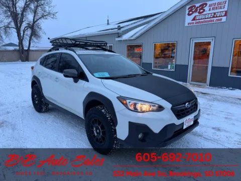 White 2021 Subaru Crosstrek Sport for sale in Brookings, SD