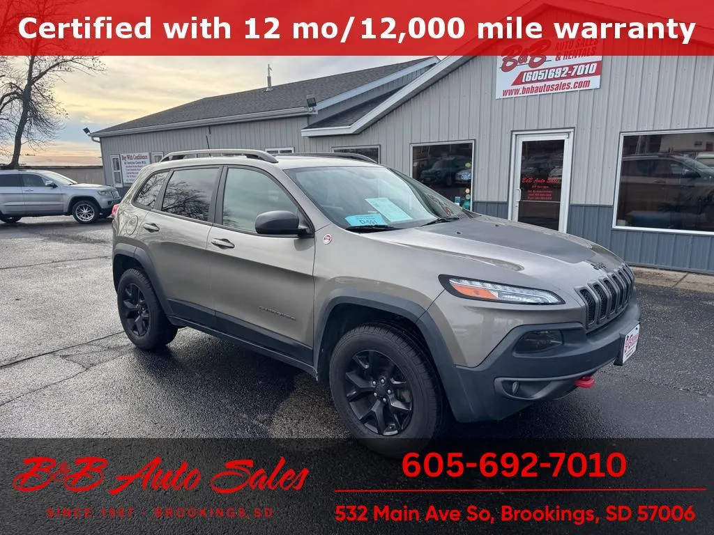 2017 Jeep Cherokee Trailhawk L Plus for sale in Brookings, SD