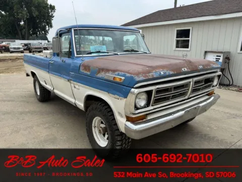Blue 1971 Ford F100 for sale in Brookings, SD