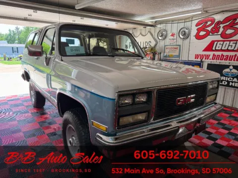 White 1990 GMC Jimmy SLE for sale in Brookings, SD