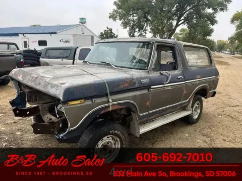 More photos of 1978 Ford Bronco at B & B Auto Sales, SD