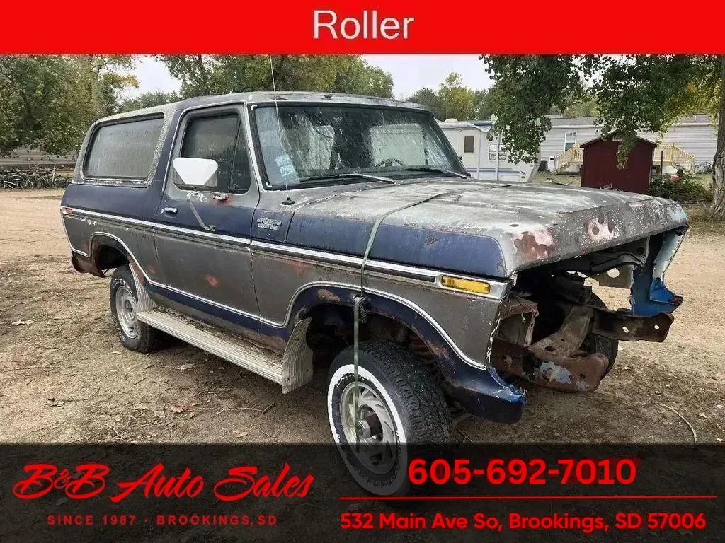 Black 1978 Ford Bronco for sale in Brookings, SD