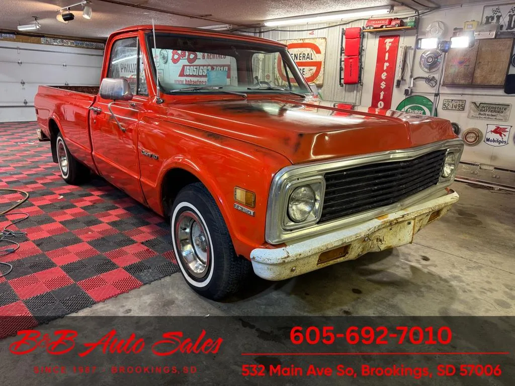 Red 1972 Chevrolet C-10 for sale in Brookings, SD