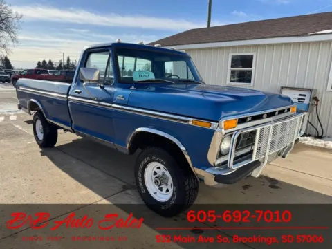 Blue 1977 Ford F-150 for sale in Brookings, SD