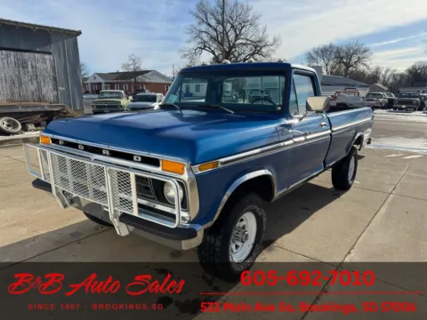 Another view of 1977 Ford F-150 for sale in Brookings, SD at B & B Auto Sales