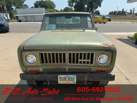 Another view of 1973 International Harves Scout 4WD for sale in Brookings, SD at B & B Auto Sales