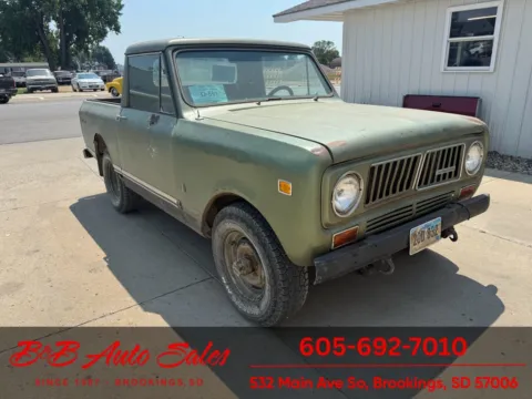 Green 1973 International Harves Scout 4WD for sale in Brookings, SD