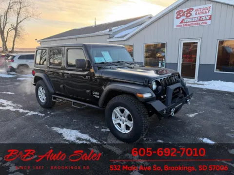 Black 2020 Jeep Wrangler Sport S for sale in Brookings, SD