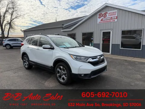 White 2019 Honda CR-V EX-L for sale in Brookings, SD