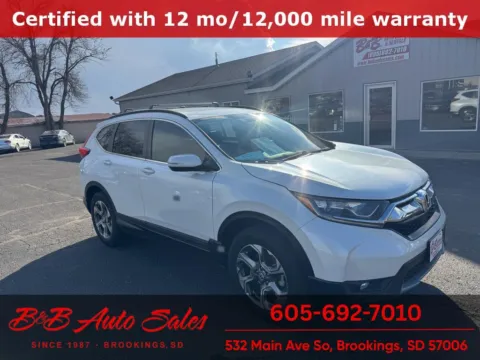 White 2019 Honda CR-V EX-L for sale in Brookings, SD