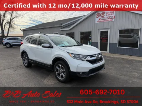 White 2019 Honda CR-V EX-L for sale in Brookings, SD