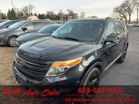 Black 2014 Ford Explorer Limited for sale in Brookings, SD