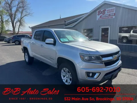 Silver 2016 Chevrolet Colorado 4WD LT for sale in Brookings, SD