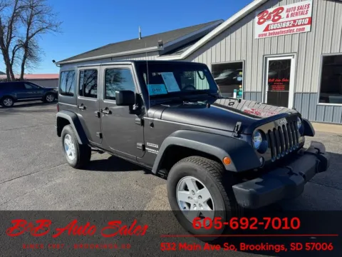 Gray 2017 Jeep Wrangler Sport for sale in Brookings, SD