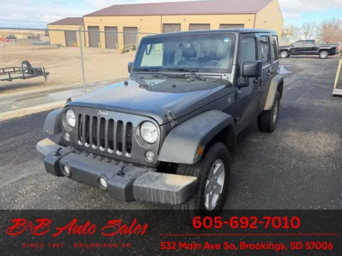 Gray 2017 Jeep Wrangler Sport for sale in Brookings, SD