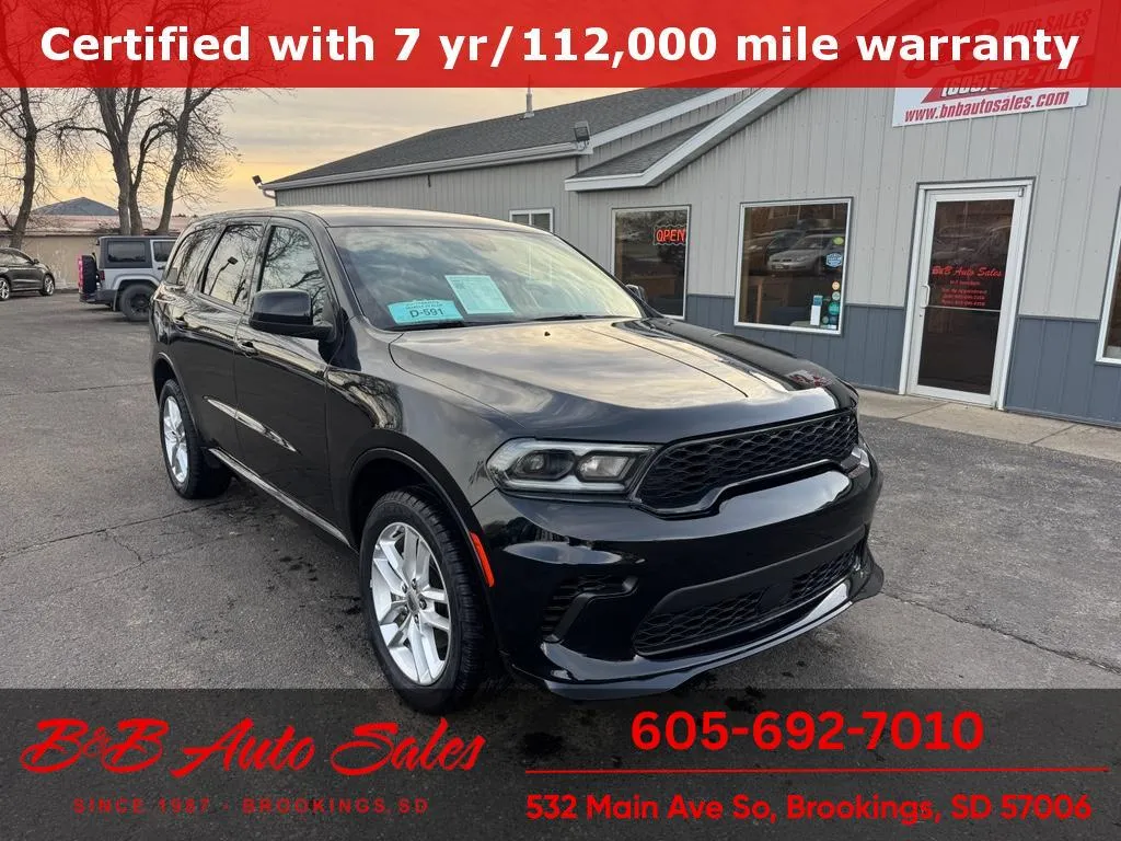 Black 2023 Dodge Durango GT for sale in Brookings, SD